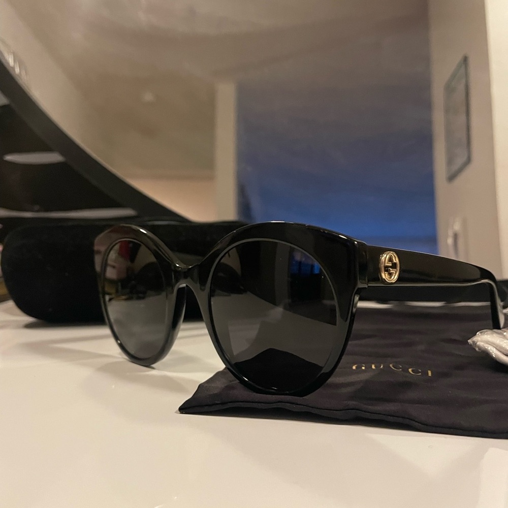 Gucci Large Cat Eye Sunglasses